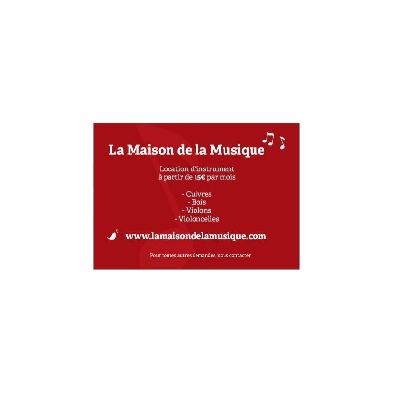 Location d'instruments