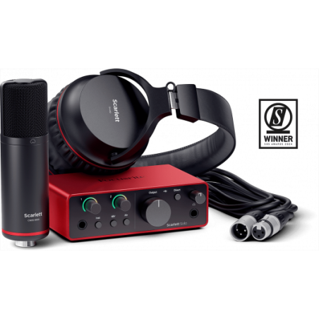 Interface Focusrite SCARLETT4-SOLO-STUDIO