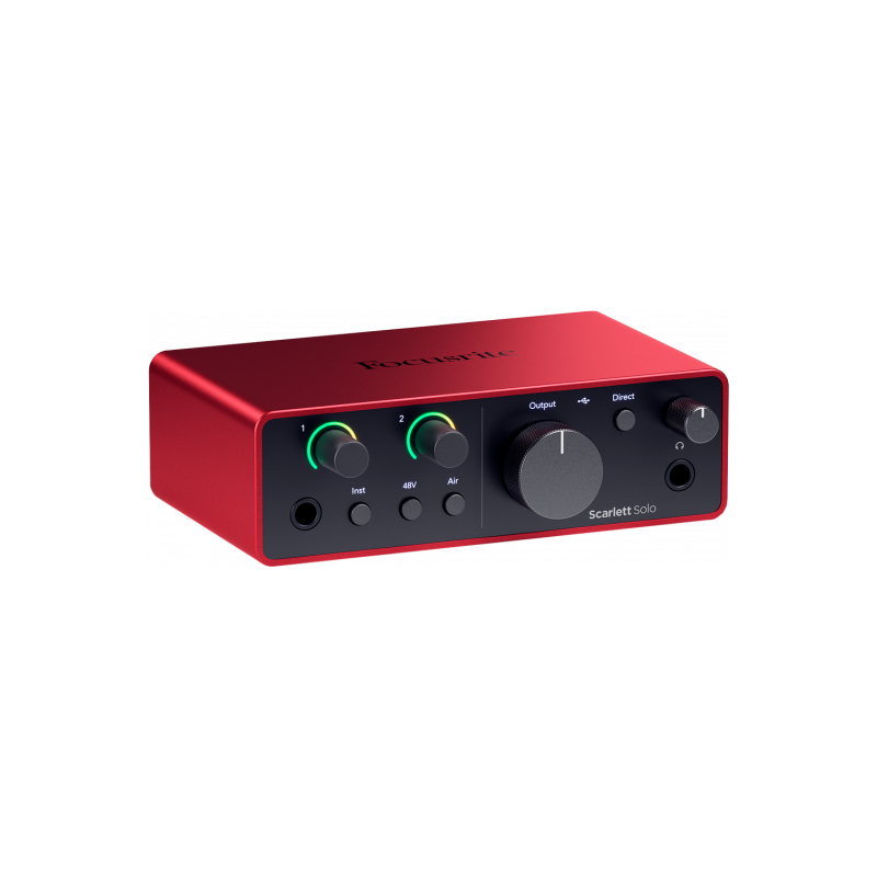 Interface Focusrite SCARLETT4-SOLO-STUDIO