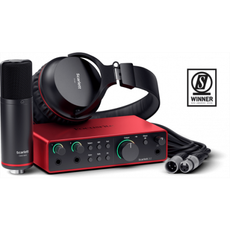 Interface Focusrite SCARLETT4-STUDIO