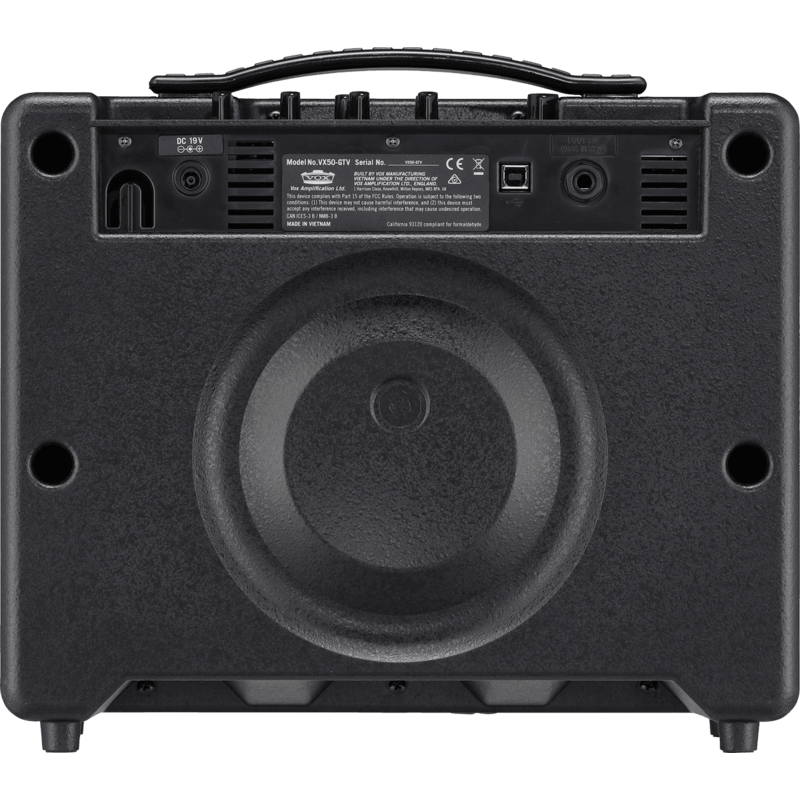 Ampli Vox Transistor à Modélisation VX50-GT