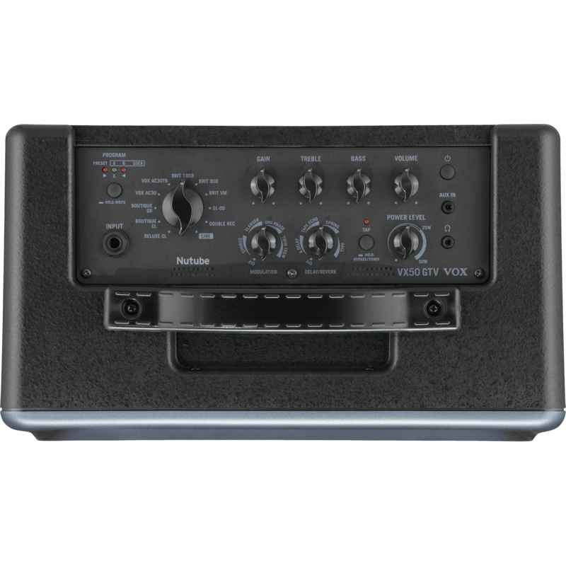 Ampli Vox Transistor à Modélisation VX50-GT