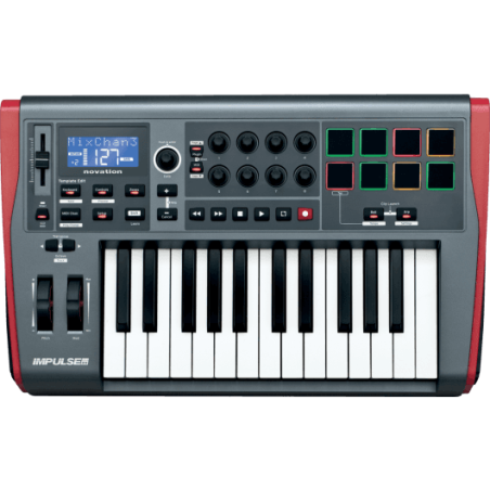 Claviers maîtres Novation IMPULSE-25