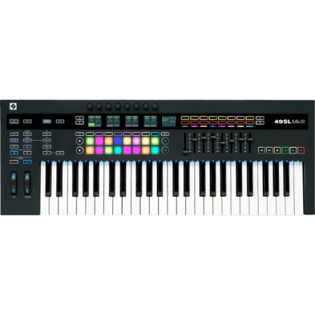 Claviers maîtres Novation 49SLMK3