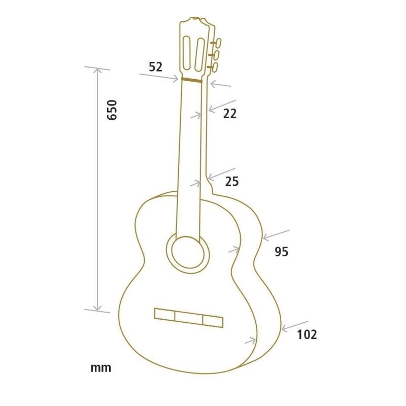 Guitare Cuenca Classique Série 45 ZIRICOTE