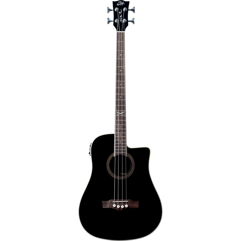 Guitare Basse EKO Acoustique NXT-B100CWE-BLK