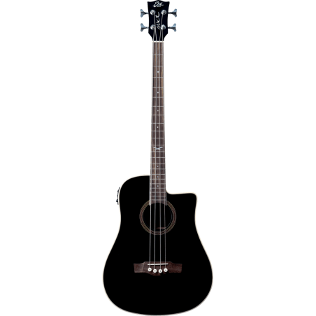 Guitare Basse EKO Acoustique NXT-B100CWE-BLK