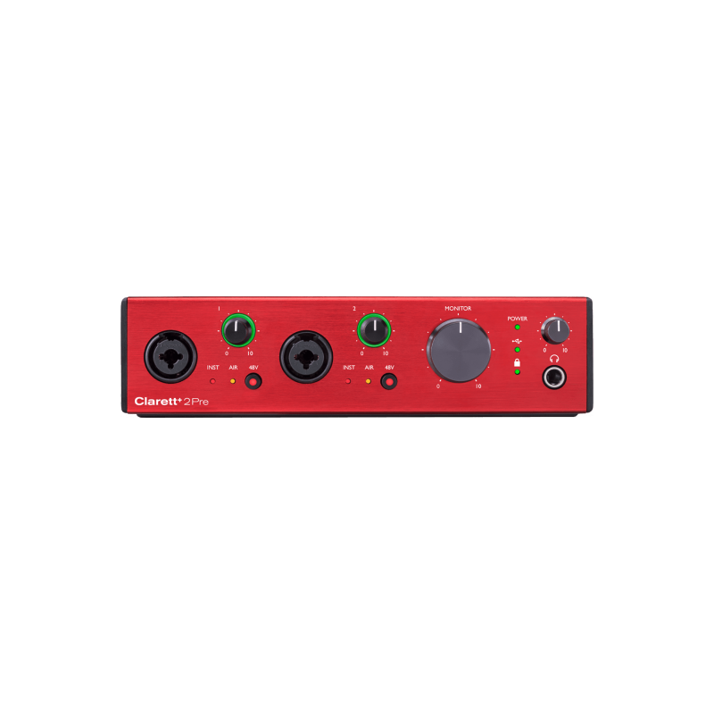 Interface Focusrite CLARETT-2PRE+