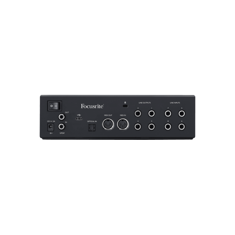 Interface Focusrite CLARETT-4PRE+