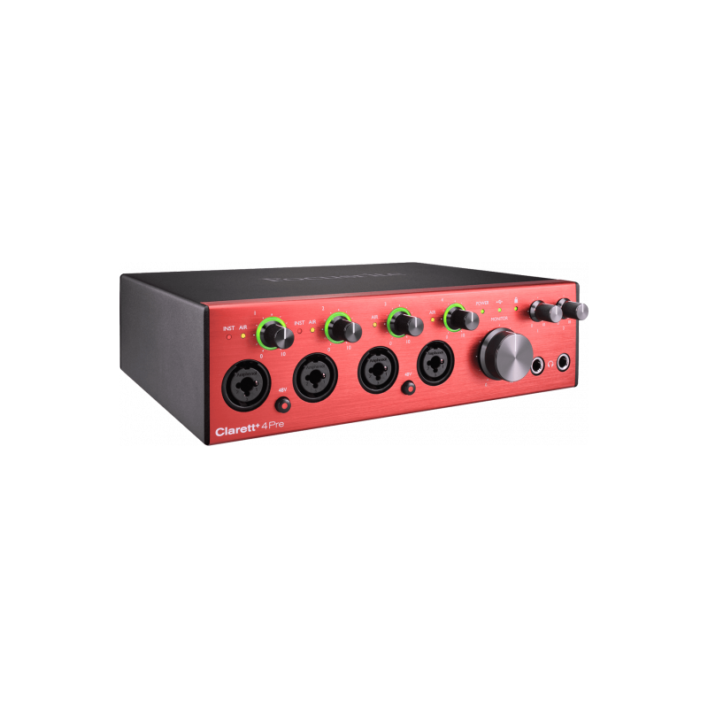 Interface Focusrite CLARETT-4PRE+