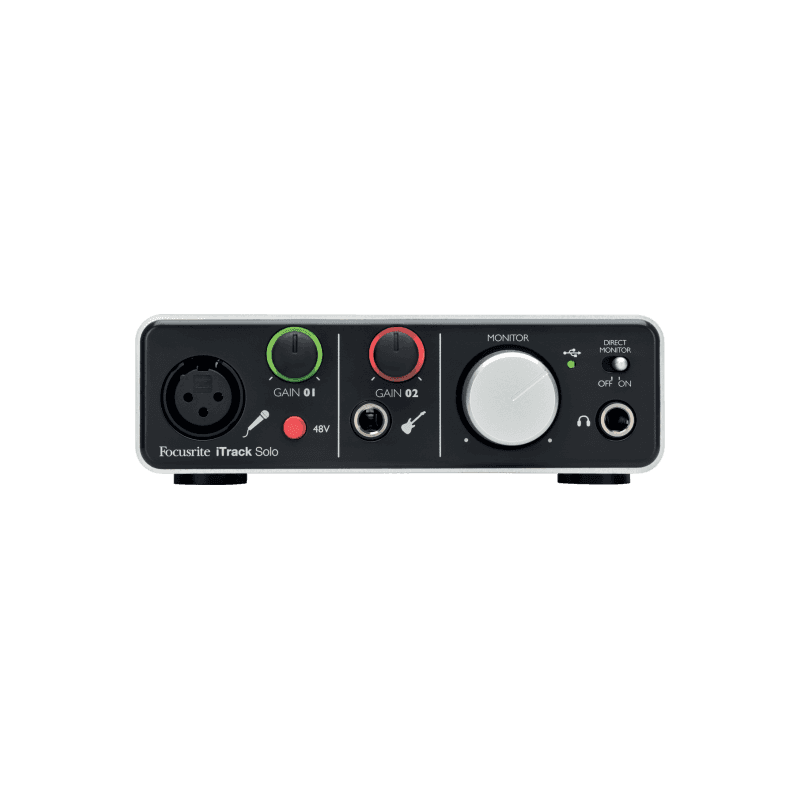 Interface Focusrite ITRACK-SOLO-LIGHTNING