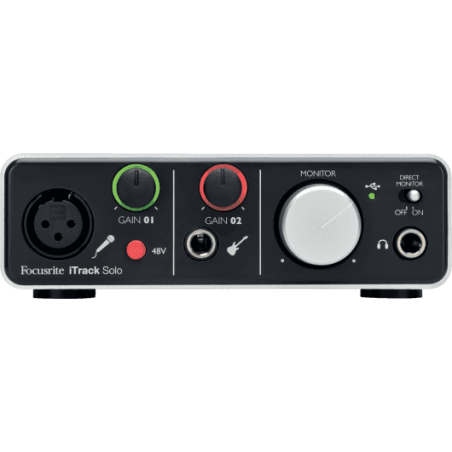 Interface Focusrite ITRACK-SOLO-LIGHTNING