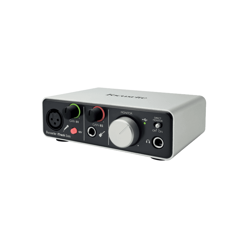 Interface Focusrite ITRACK-SOLO-LIGHTNING