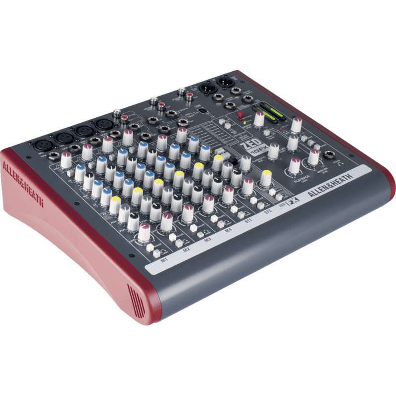 Table de mixage Allen & Heath ZED-10FX