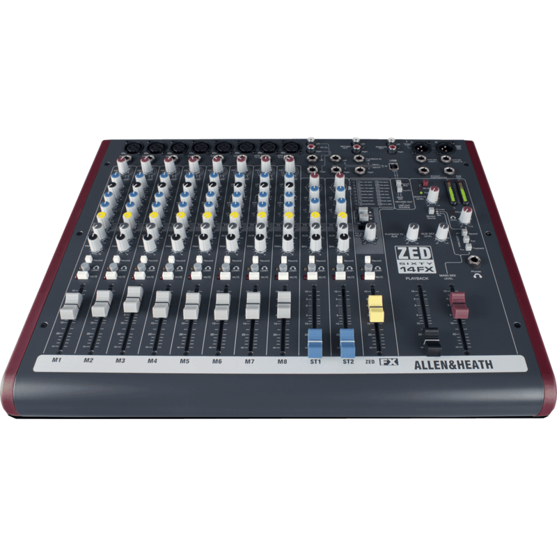 Table de mixage Allen & Heath ZED60-14FX