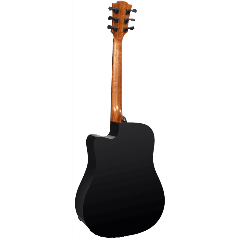 Guitare Folk Lâg Electro-Acoustique T118DCE-BLK