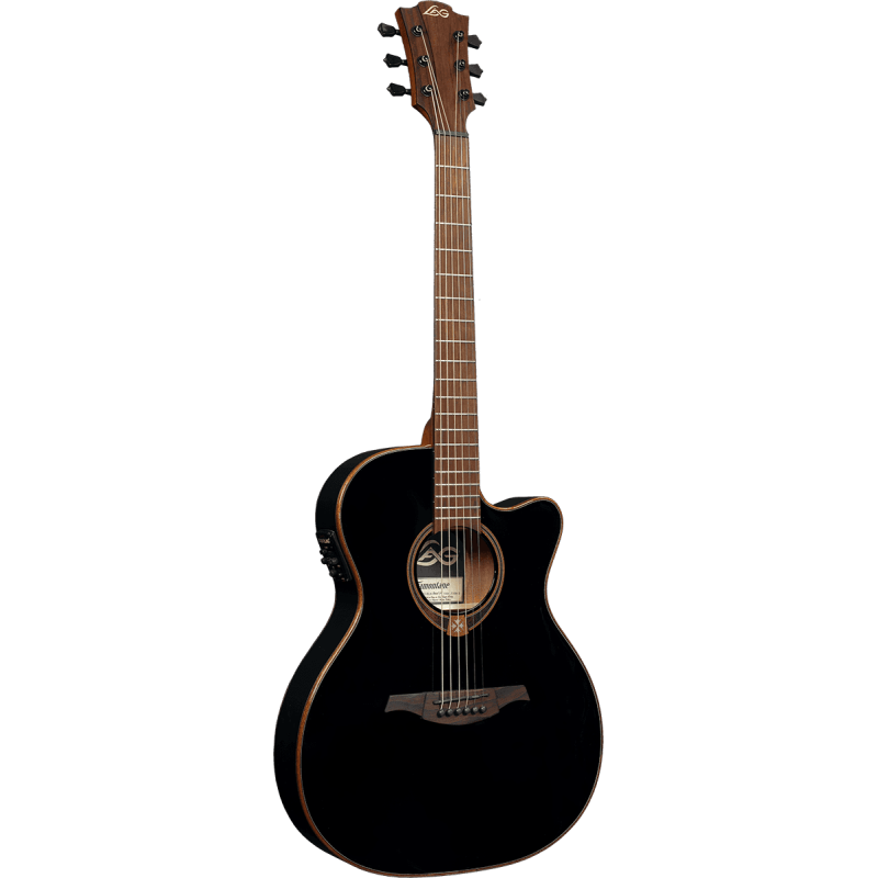 Guitare Folk Lâg Electro-Acoustique T118ASCE-BLK