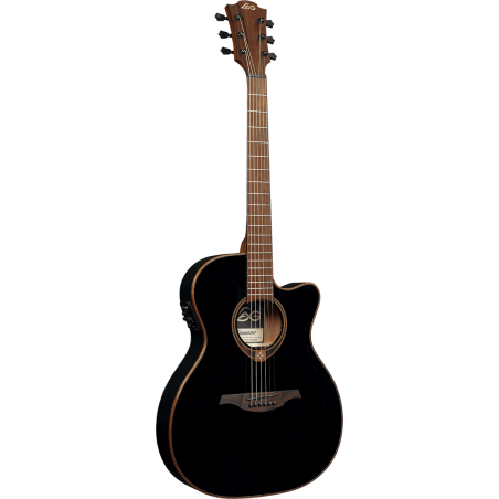 Guitare Folk Lâg Electro-Acoustique T118ASCE-BLK