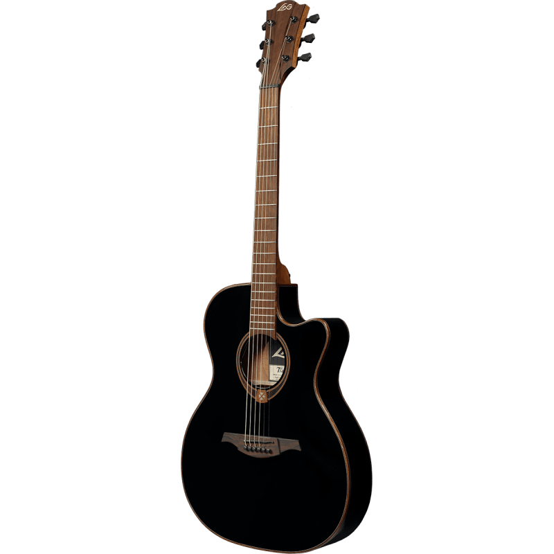 Guitare Folk Lâg Electro-Acoustique T118ASCE-BLK