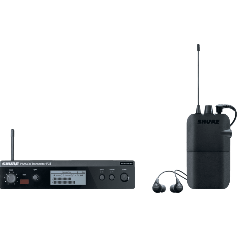 Ear Monitor SHURE P3TER-K3E