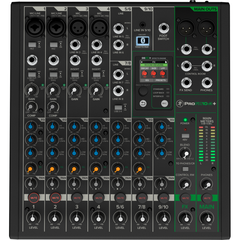 Console de Mixage Mackie PROFX10V3+