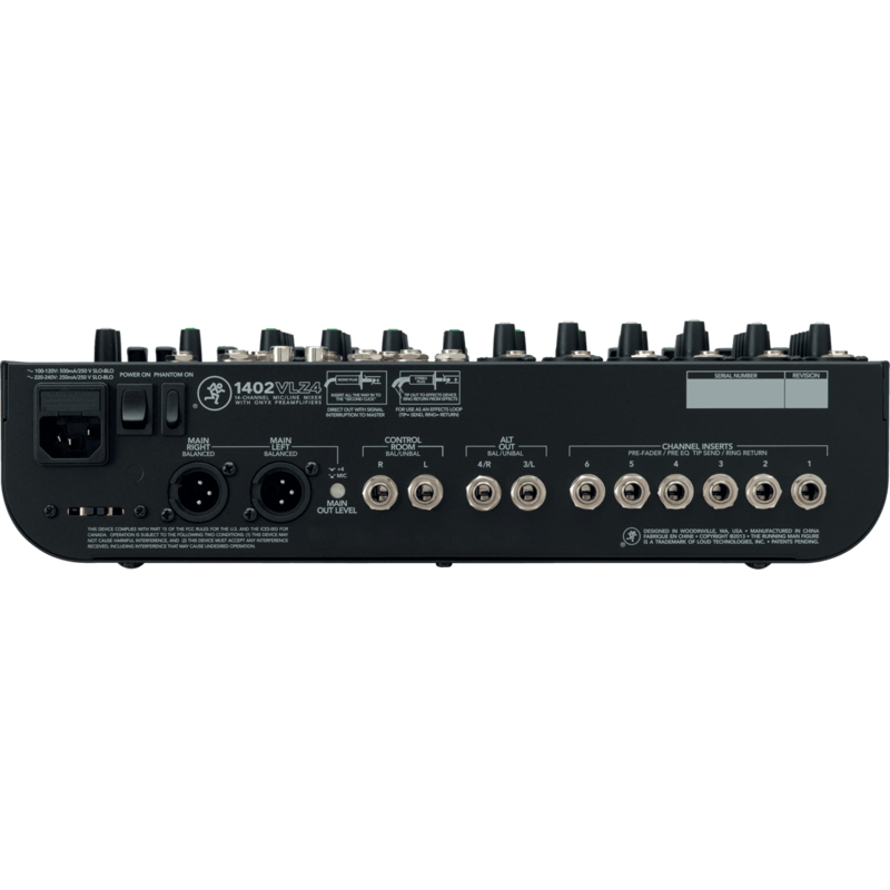 Console de Mixage Mackie 1402-VLZ4