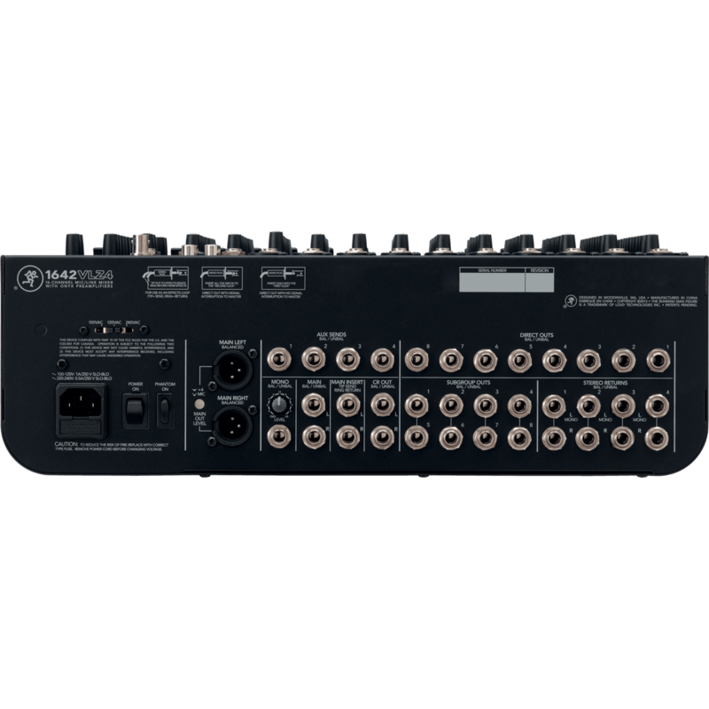 Console de Mixage Mackie 1642-VLZ4