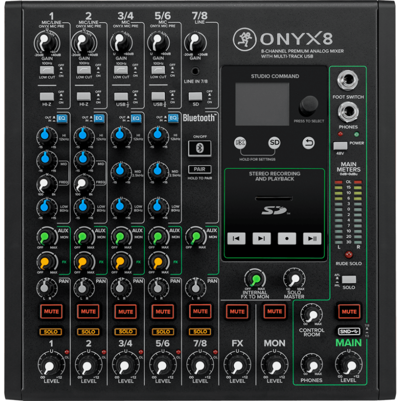 Console de Mixage Mackie ONYX8
