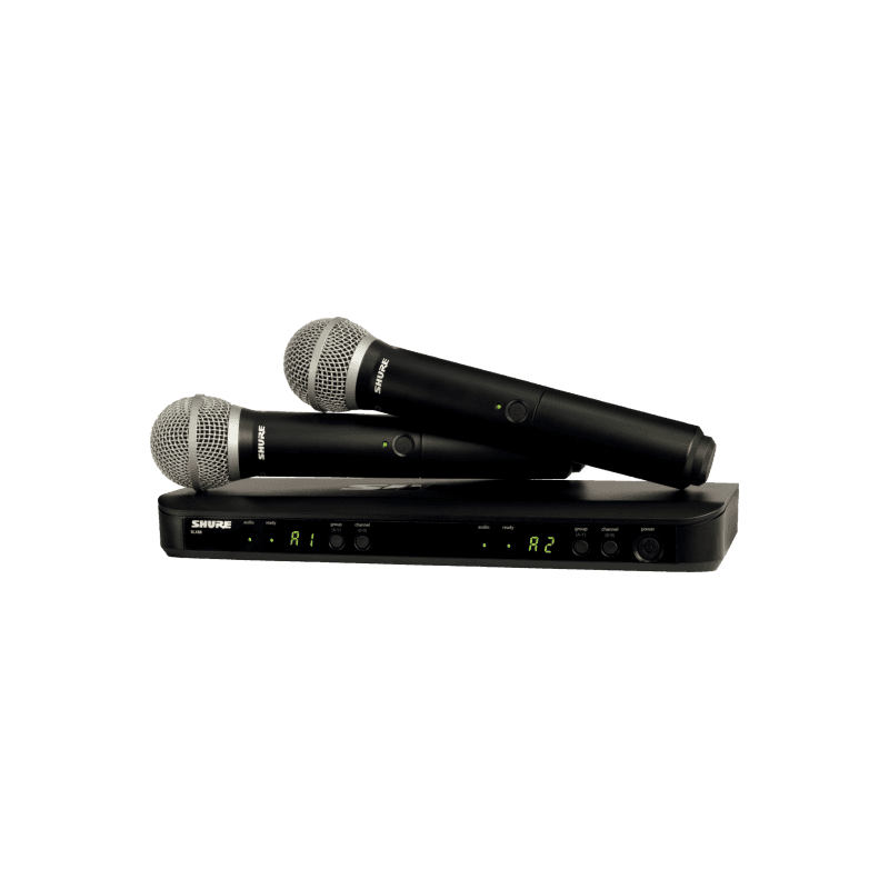 Micro SHURE BLX288E-PG58-M17