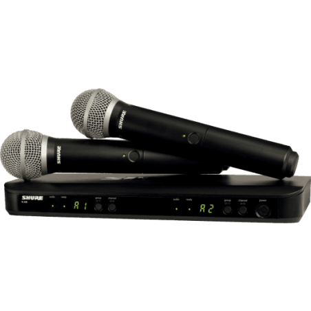Micro SHURE BLX288E-PG58-M17