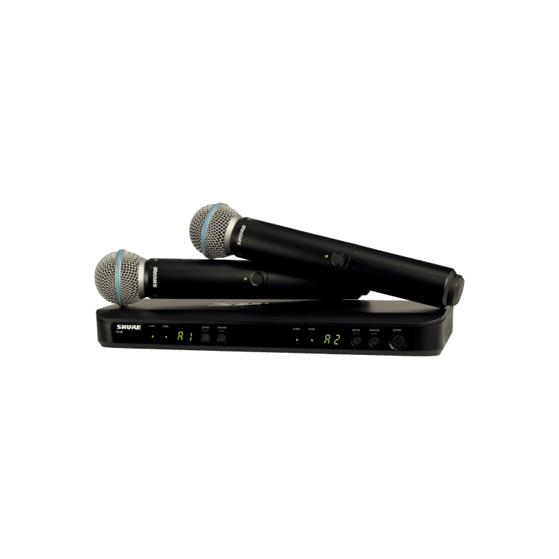 Micro SHURE BLX288E-B58-M17