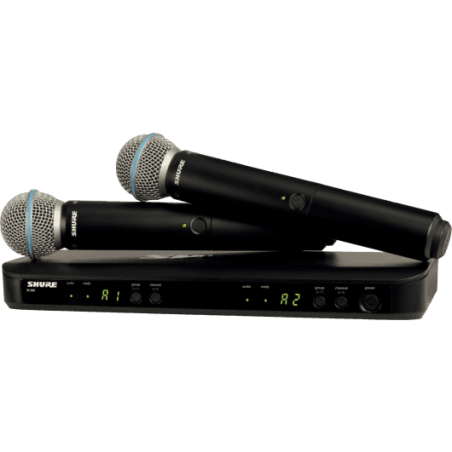 Micro SHURE BLX288E-B58-M17