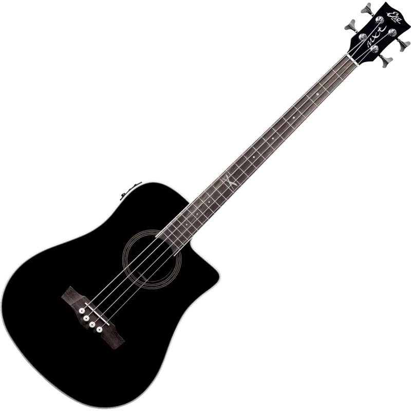 Guitare Basse EKO Acoustique NXT-B100CWE-BLK