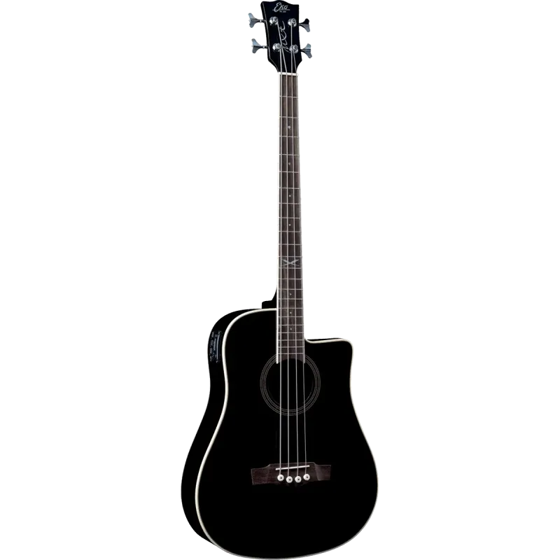 Guitare Basse EKO Acoustique NXT-B100CWE-BLK