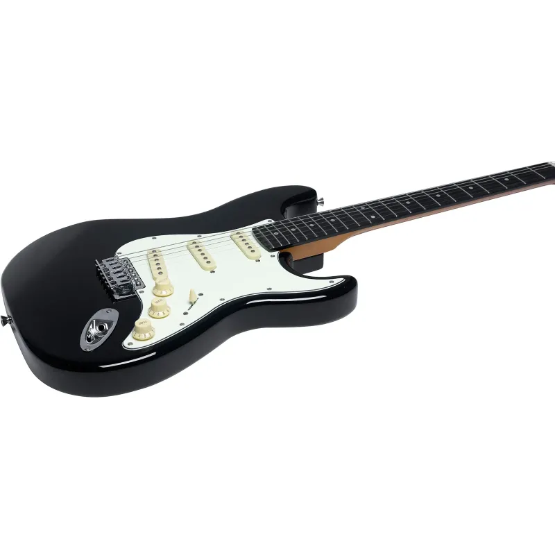 Guitare électrique EKO ST300 - Type Strat vintage - Black