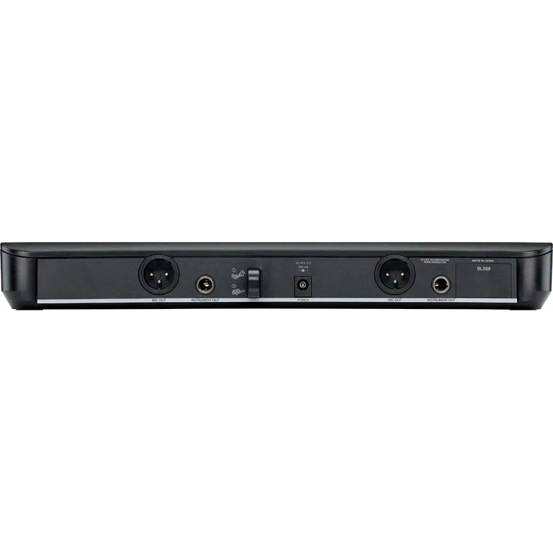 Micro SHURE BLX288E-PG58-M17