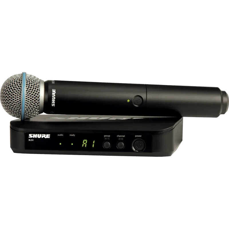 Micro SHURE BLX24E-B58-M17 - Shure BLX24/B58 Système sans fil avec micro voix BETA 58A - M17