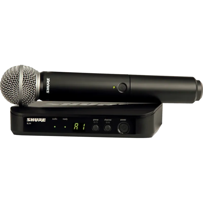 Micro SHURE BLX24E-SM58-M17 - Shure BLX24/SM58 Système sans fil avec micro voix SM58 - M17