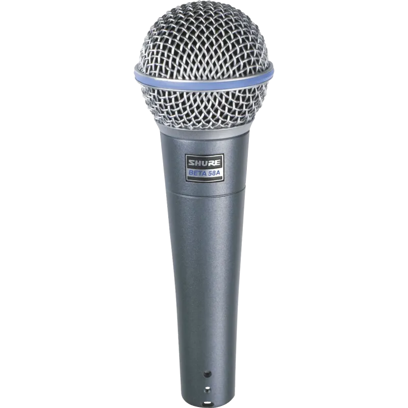 Micro SHURE BETA58A - Shure BETA 58A Micro voix dynamique supercardioïde