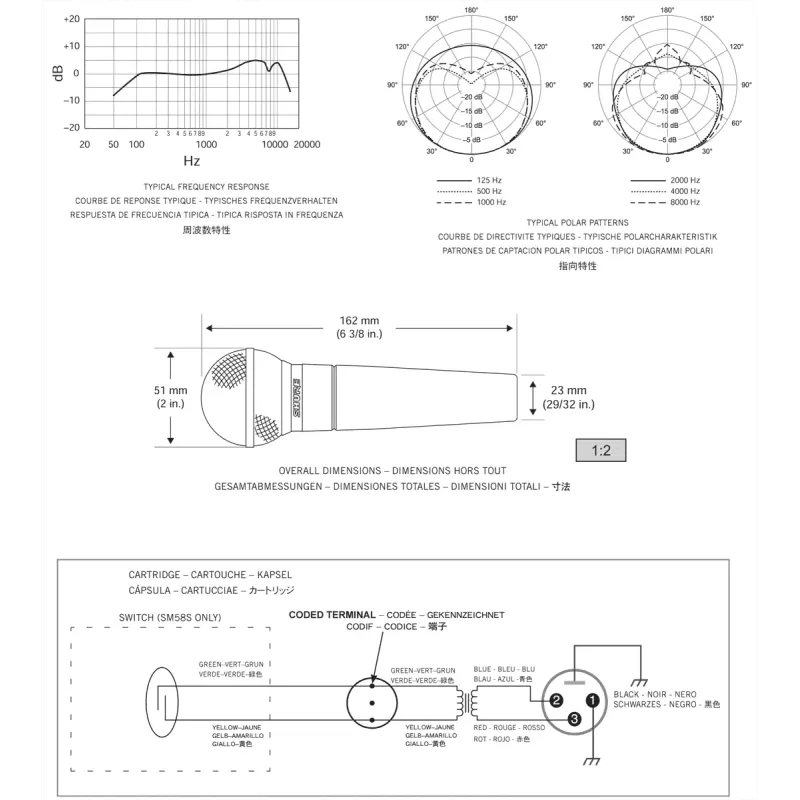 Micro SHURE SM58-LCE