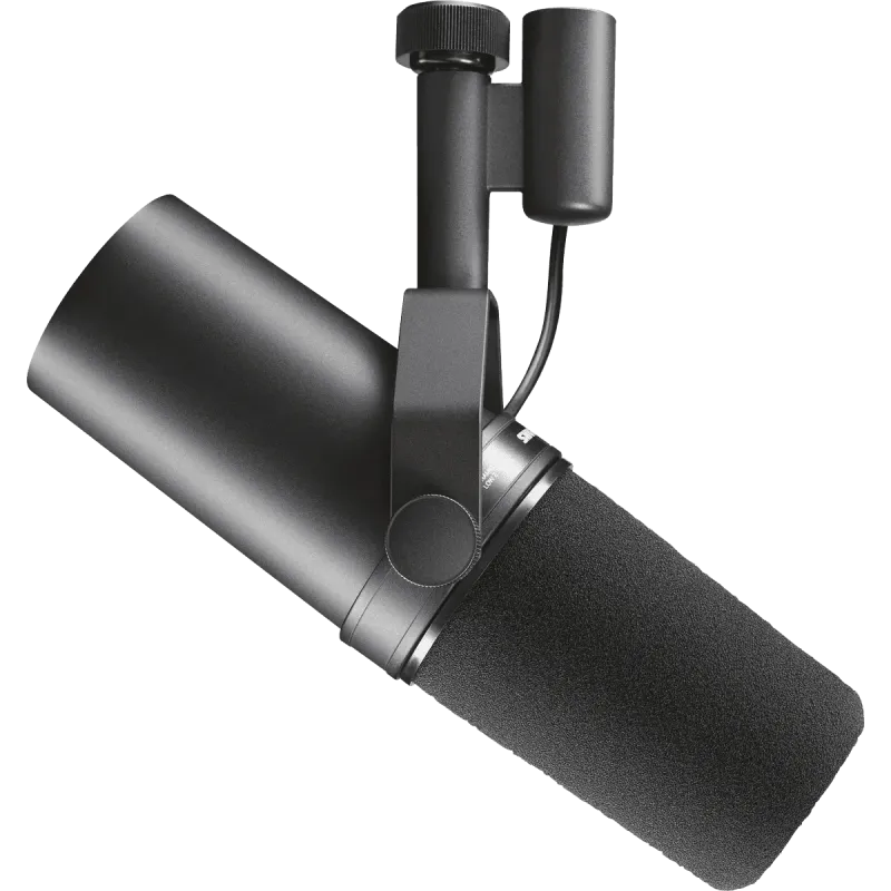 Micro broadcast SHURE SM7B - Micro voix broadcast dynamique large capsule
