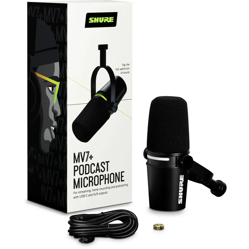Micro SHURE MV7+-K