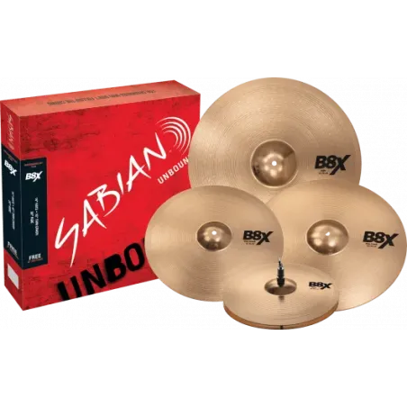 SABIAN - PSA 45003XG 
Set harmonique -14"-16"-20" + crash 18" offerte