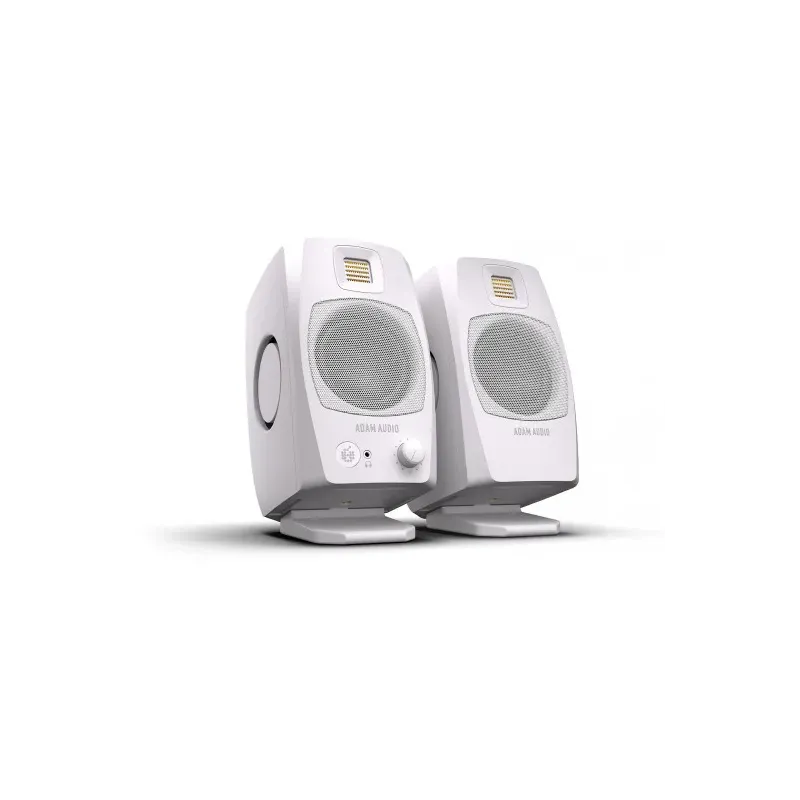 ADAM AUDIO -D3V-WHITE Système de monitoring de bureau actif / Haut-parleur 3,5" / Blanc