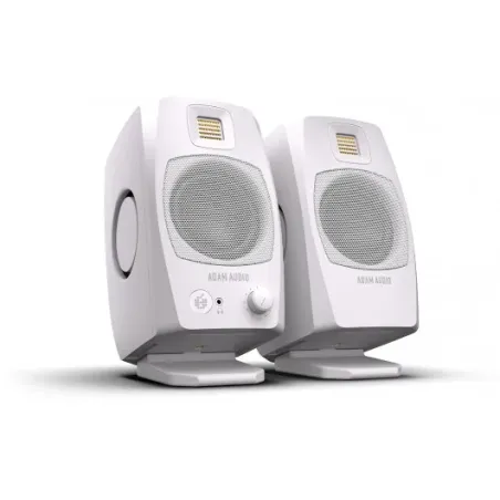 ADAM AUDIO -D3V-WHITE Système de monitoring de bureau actif / Haut-parleur 3,5" / Blanc
