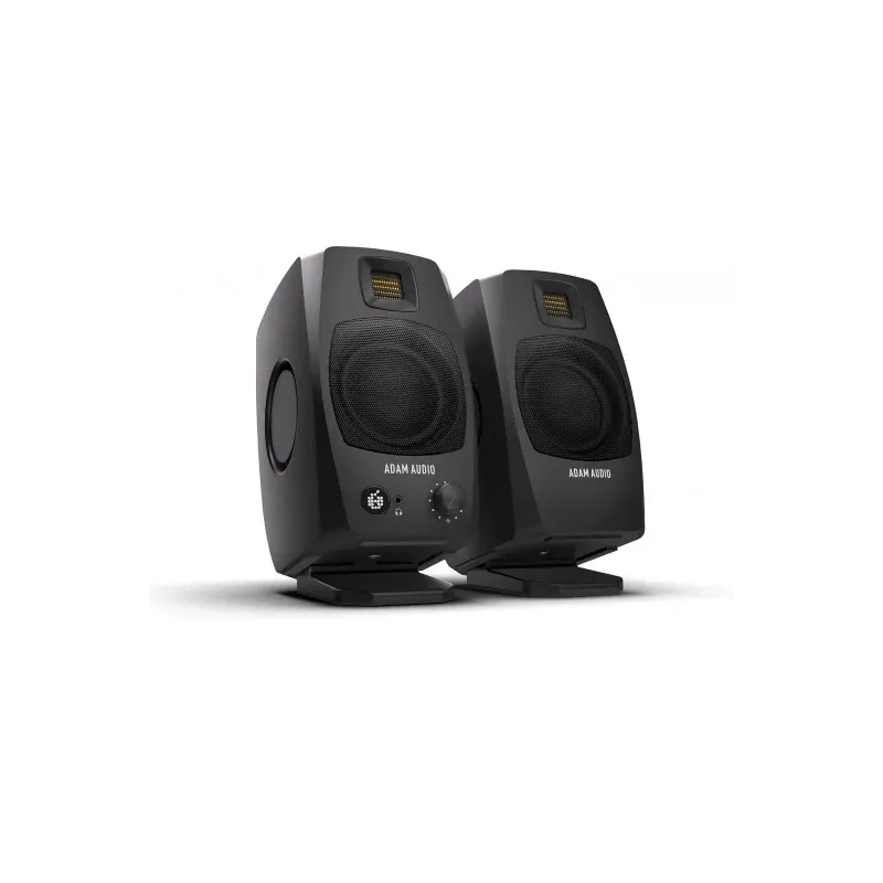 ADAM AUDIO - D3V-BLACK Système de monitoring de bureau actif / Haut-parleur 3,5" / Noir