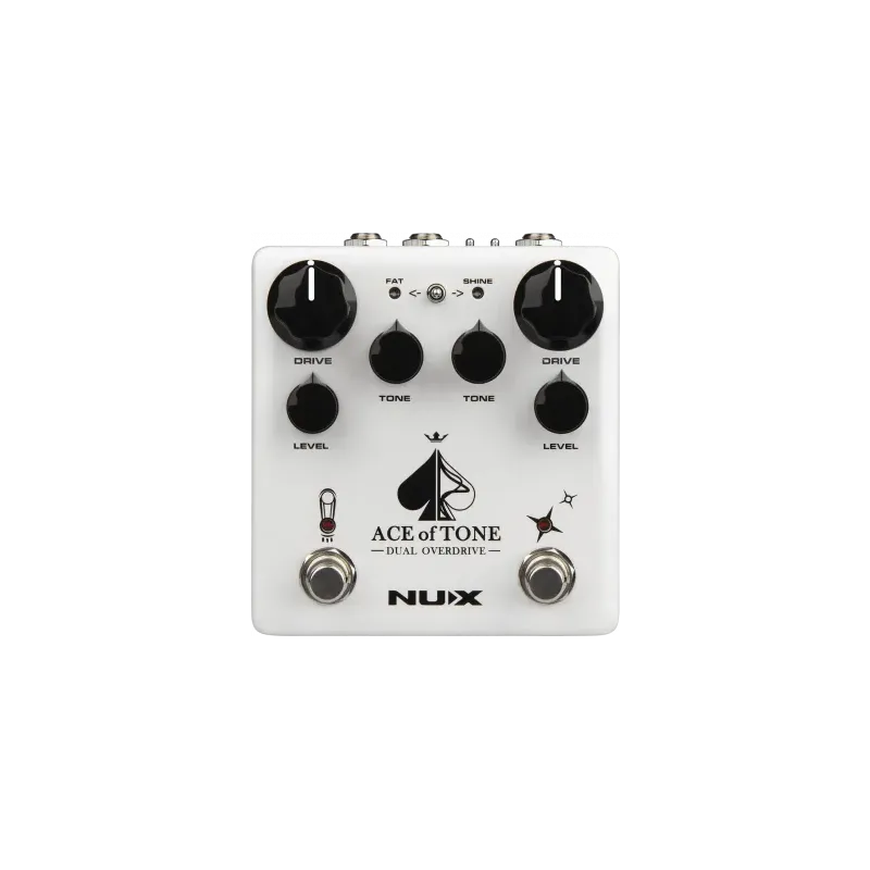 NUX - ACEOFTONE-ODDouble overdrive TS/BB, routage interne