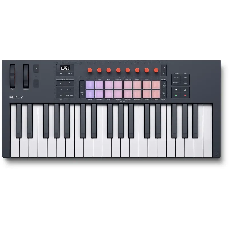 NOVATION - RNO FLKEY2-37 
Clavier maitre pour FL Studio, 37 touches, écran OLED