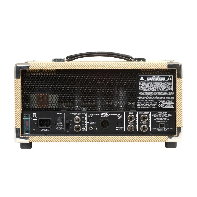 TETE A LAMPES PEAVEY CLASSIC MH 20W