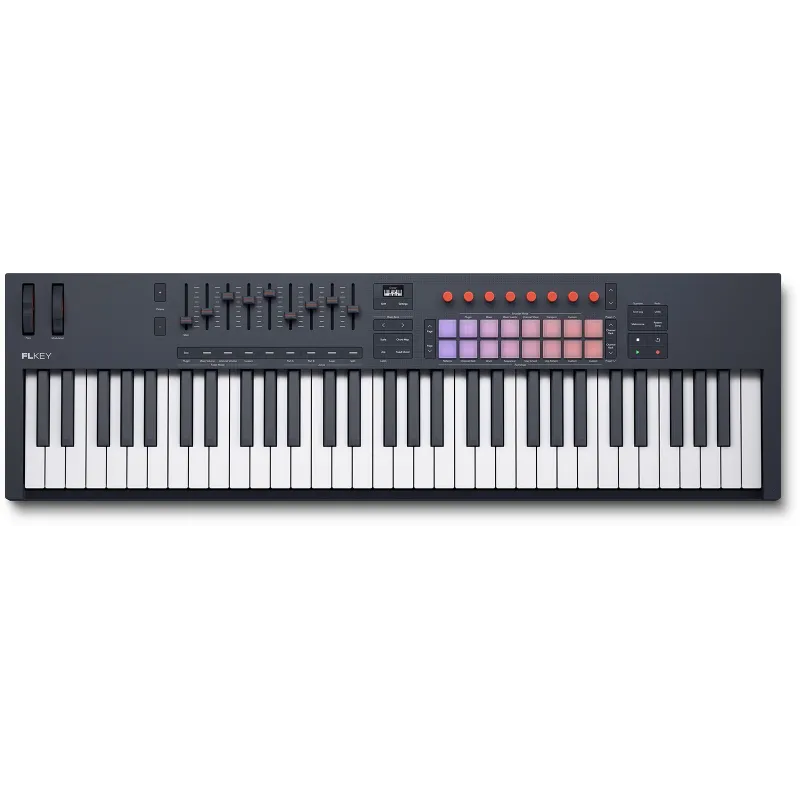 NOVATION - RNO FLKEY2-61 
Clavier maitre pour FL Studio, 61 touches, écran OLED